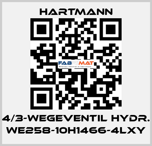 4/3-Wegeventil hydr. WE258-10H1466-4LXY Hartmann