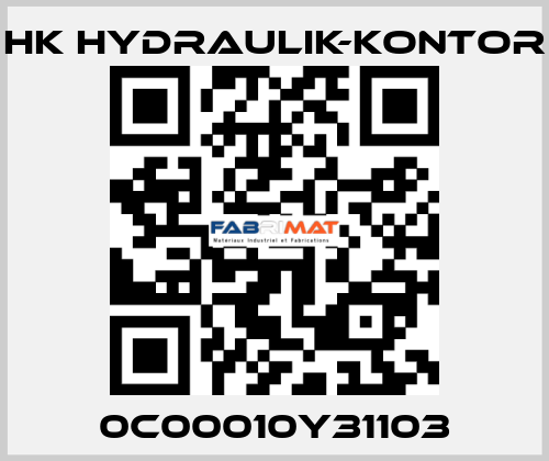 0C00010Y31103 HK HYDRAULIK-KONTOR