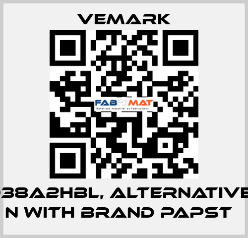 VM12038A2HBL, alternative 4656 N with brand Papst   Vemark