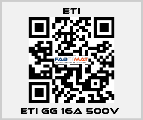 ETI GG 16A 500V  Eti