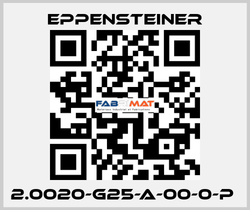  2.0020-G25-A-00-0-P  Eppensteiner