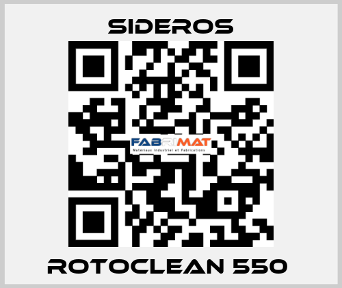 Rotoclean 550  Sideros