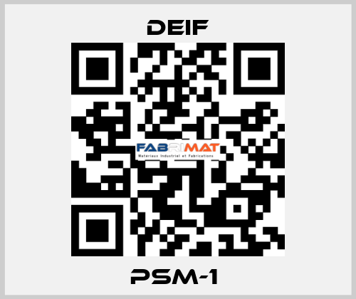 PSM-1  Deif