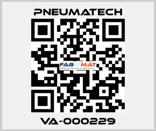 VA-000229 Pneumatech