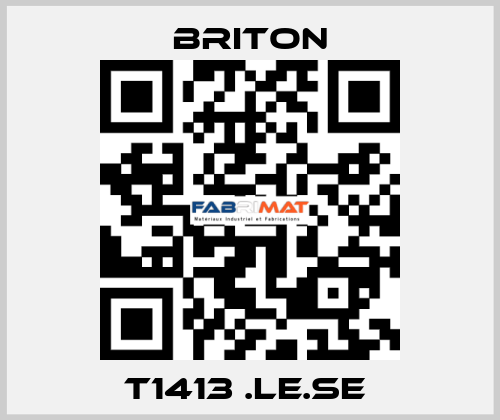 T1413 .LE.SE  BRITON