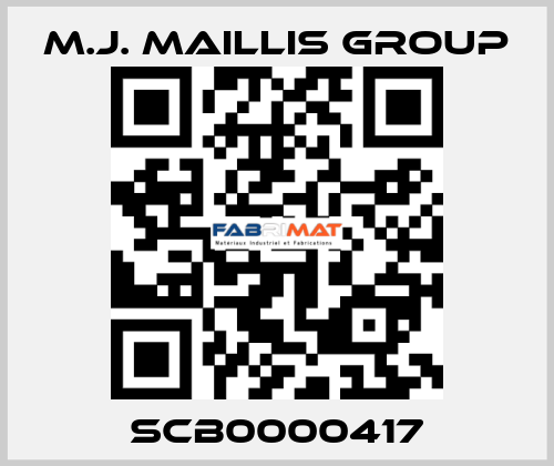 SCB0000417 M.J. MAILLIS GROUP