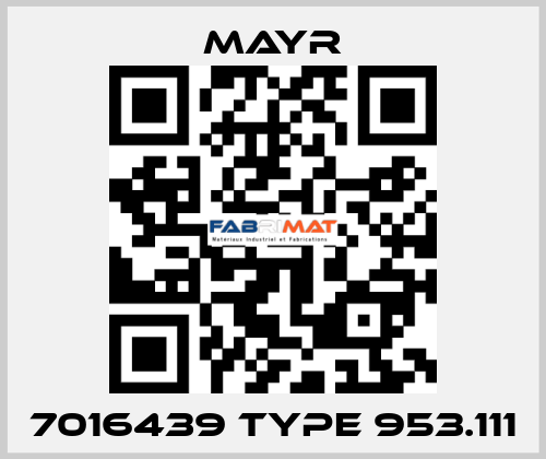 7016439 Type 953.111 Mayr