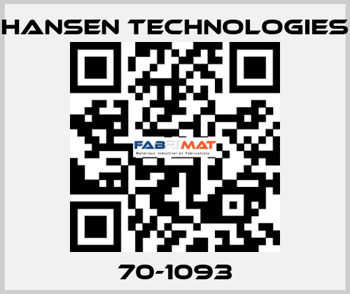 70-1093 HANSEN TECHNOLOGIES