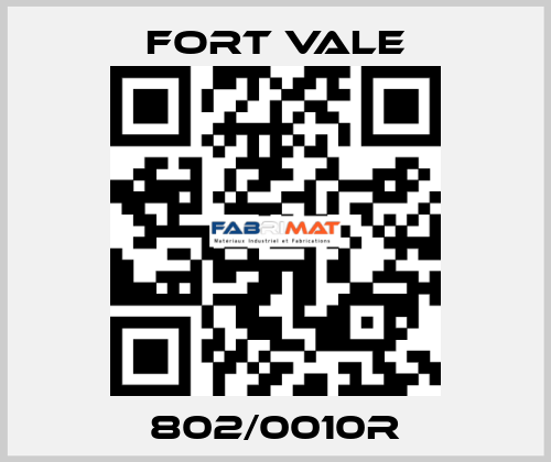 802/0010R Fort Vale