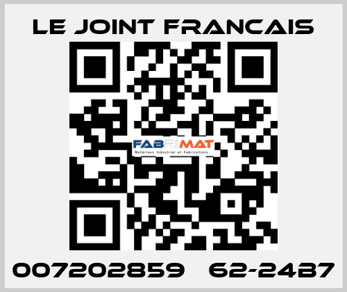 007202859   62-24B7 LE JOINT FRANCAIS