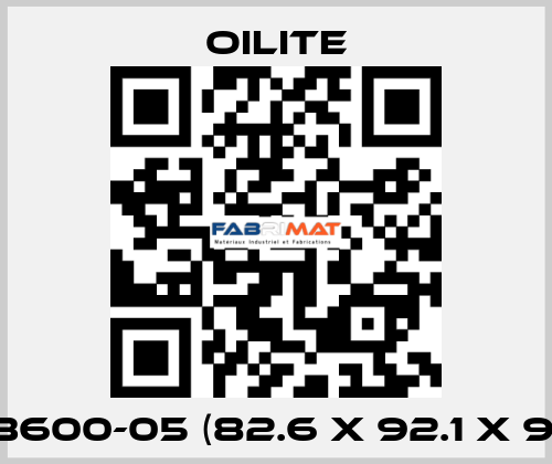 AA3600-05 (82.6 x 92.1 x 93.6) Oilite