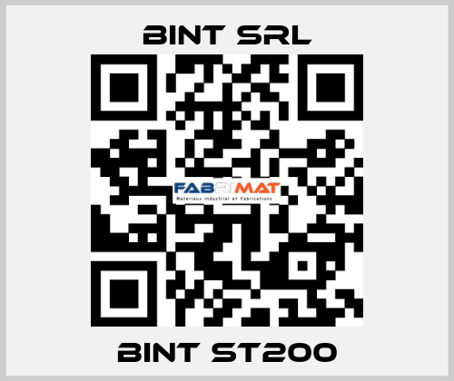 BINT ST200 BINT SRL