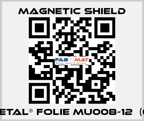 MuMETAL® Folie MU008-12  (0,6m) Magnetic Shield