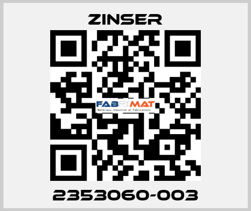 2353060-003 Zinser