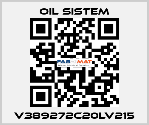 V389272C20LV215 Oil Sistem