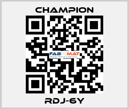 RDJ-6Y Champion