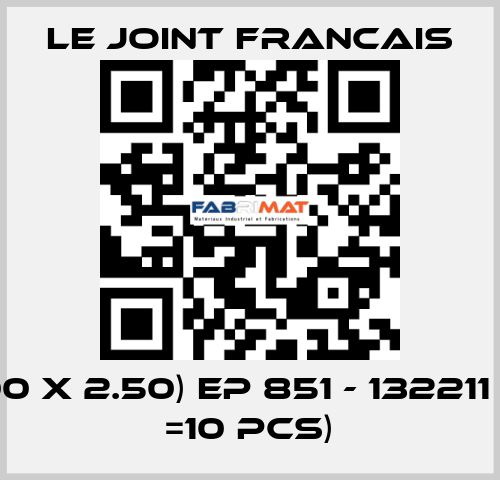 ( 40.00 X 2.50) EP 851 - 132211 (MOQ =10 pcs) LE JOINT FRANCAIS