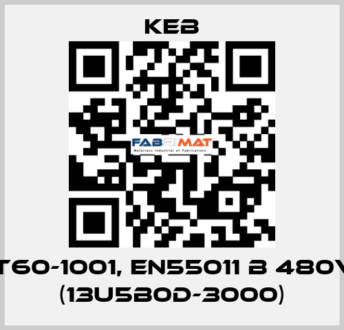 13E5T60-1001, EN55011 B 480V/16A (13U5B0D-3000) KEB