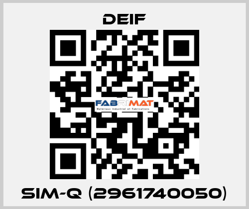 SIM-Q (2961740050) Deif