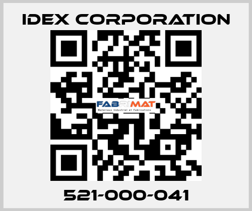 521-000-041 IDEX Corporation