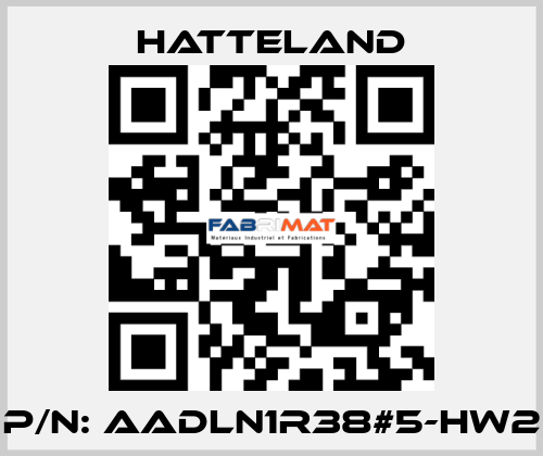 P/N: AADLN1R38#5-HW2 HATTELAND