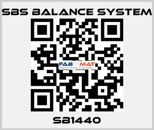 SB1440 SBS BALANCE SYSTEM