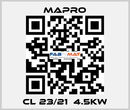 CL 23/21  4.5KW Mapro