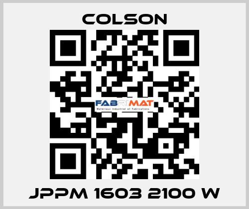 JPPM 1603 2100 W Colson