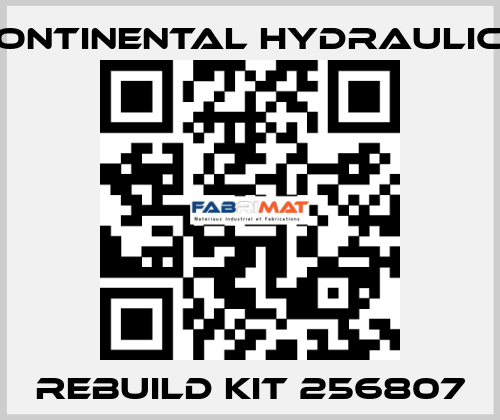 rebuild kit 256807 Continental Hydraulics