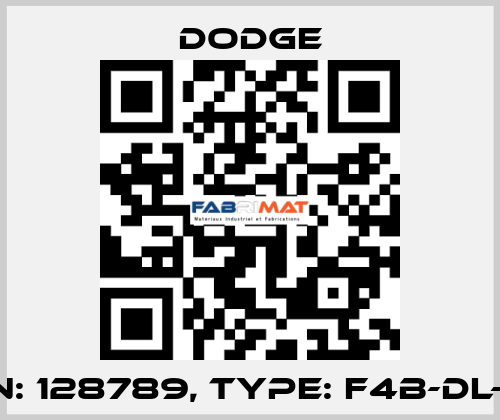 p/n: 128789, Type: F4B-DL-115 Dodge