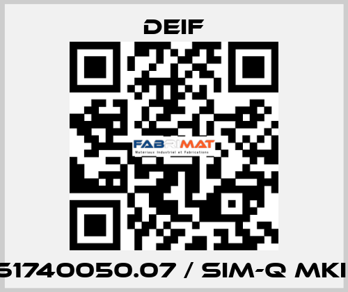 2961740050.07 / SIM-Q MKII LF Deif