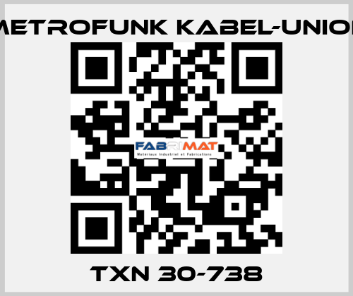 TXn 30-738 METROFUNK KABEL-UNION