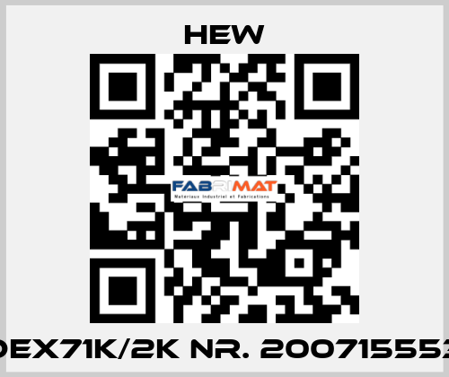 DEX71K/2K Nr. 200715553 HEW