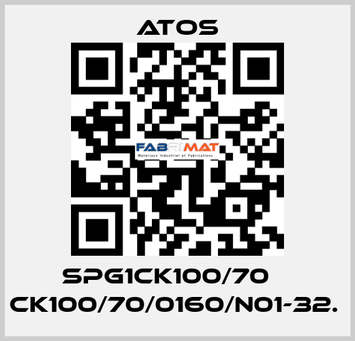 SPG1CK100/70    CK100/70/0160/N01-32.  Atos