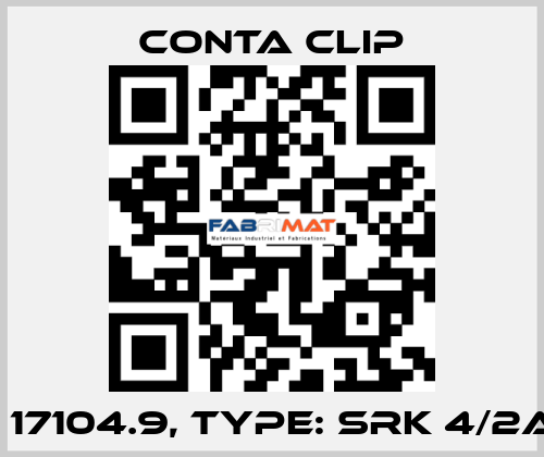 P/N: 17104.9, Type: SRK 4/2A RD Conta Clip