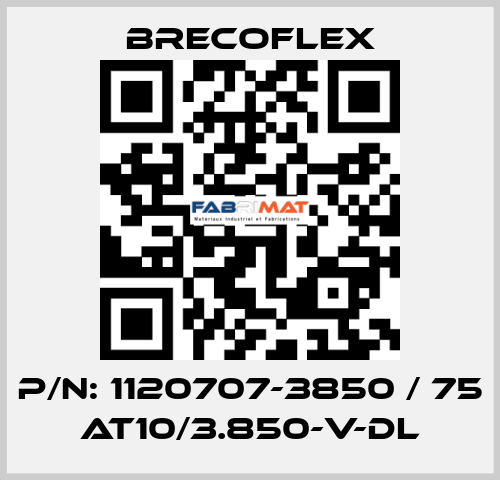 P/N: 1120707-3850 / 75 AT10/3.850-V-DL Brecoflex