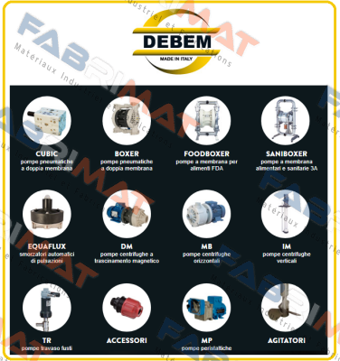 CENTRAL BODY SCREW PART. 25 Debem