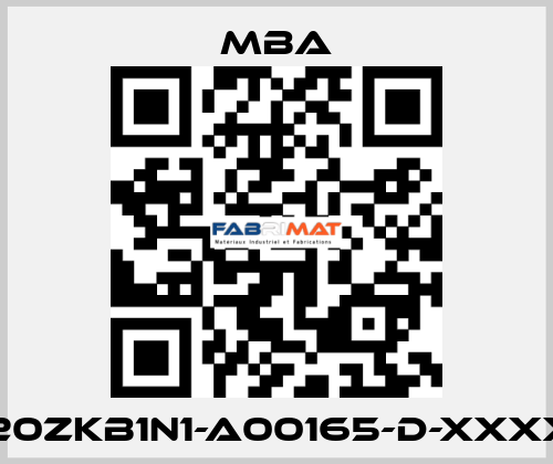 MBA220ZKB1N1-A00165-D-XXXXXXXX MBA