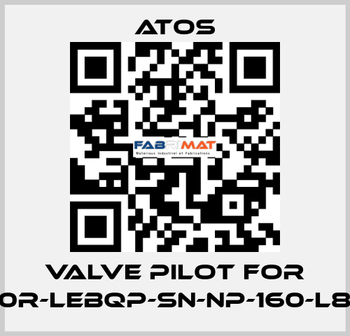 valve pilot for DLKZ0R-LEBQP-SN-NP-160-L81 Q 10 Atos