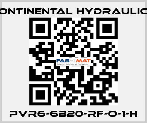 PVR6-6B20-RF-O-1-H Continental Hydraulics