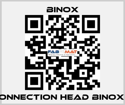 Connection head BINOX 3 Binox