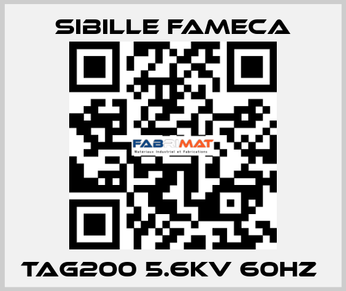 TAG200 5.6KV 60HZ  Sibille Fameca