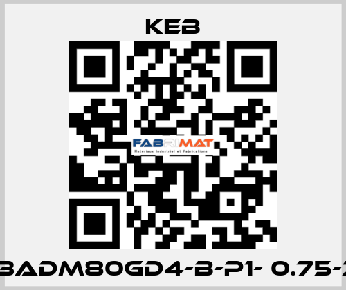 G03ADM80GD4-B-P1- 0.75-361 KEB