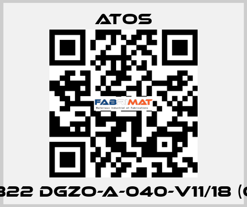 050322 DGZO-A-040-V11/18 (OEM) Atos