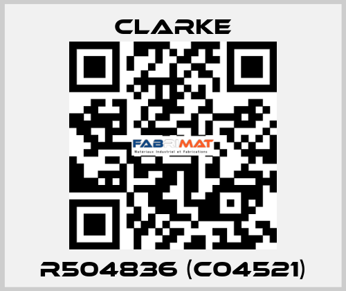  R504836 (C04521) Clarke