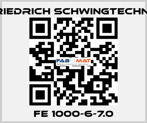 FE 1000-6-7.0 Friedrich Schwingtechnik