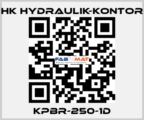 KPBR-250-1D HK HYDRAULIK-KONTOR