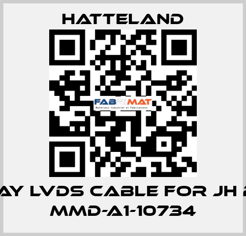 DISPLAY LVDS CABLE for JH 23T02 MMD-A1-10734 HATTELAND