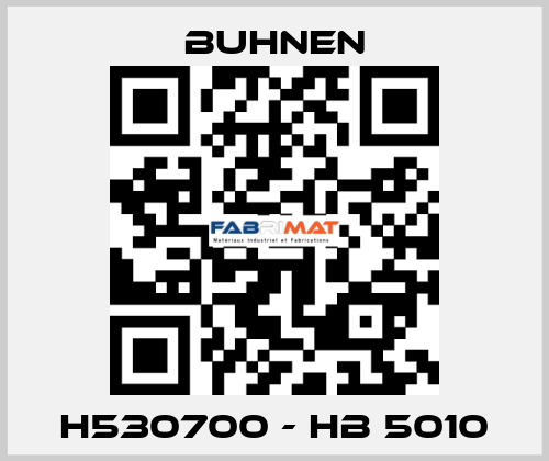 H530700 - HB 5010 Buhnen