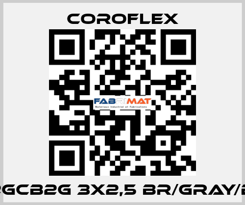 FHLR2GCB2G 3x2,5 Br/Gray/Black COROFLEX